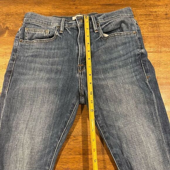 Frame Le Pixie Beau Cropped Jeans - Picture 7 of 9